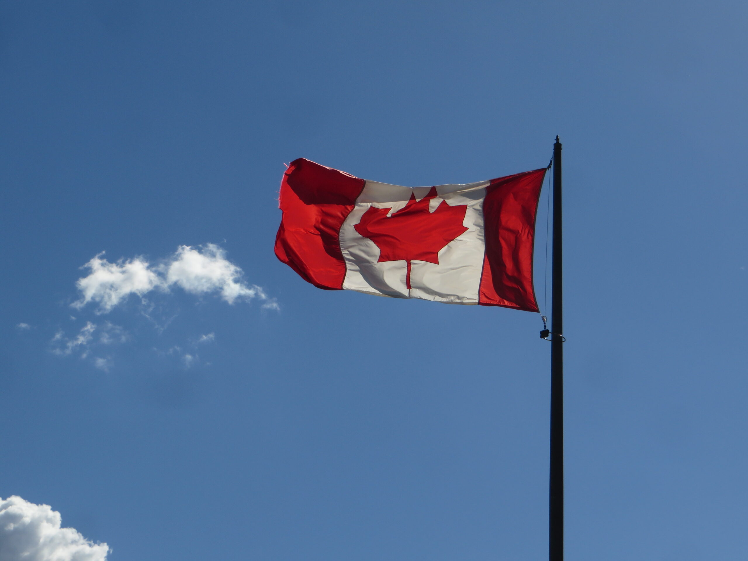 Canadian flag, provincial nominee express entry immigration